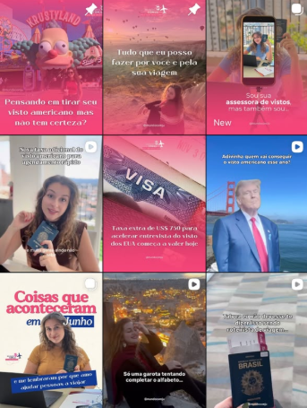 Mundo com Ju — Visa & Travel Brand